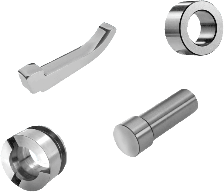 Spannfinger , Rolle, Bolzen, Spannmuffe